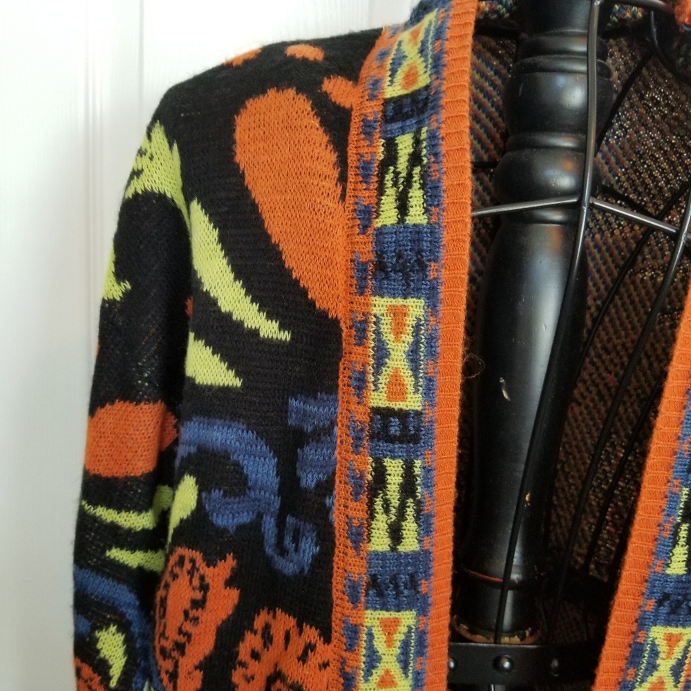 Flying Tomato cardingan sweater - Picture 4 of 5